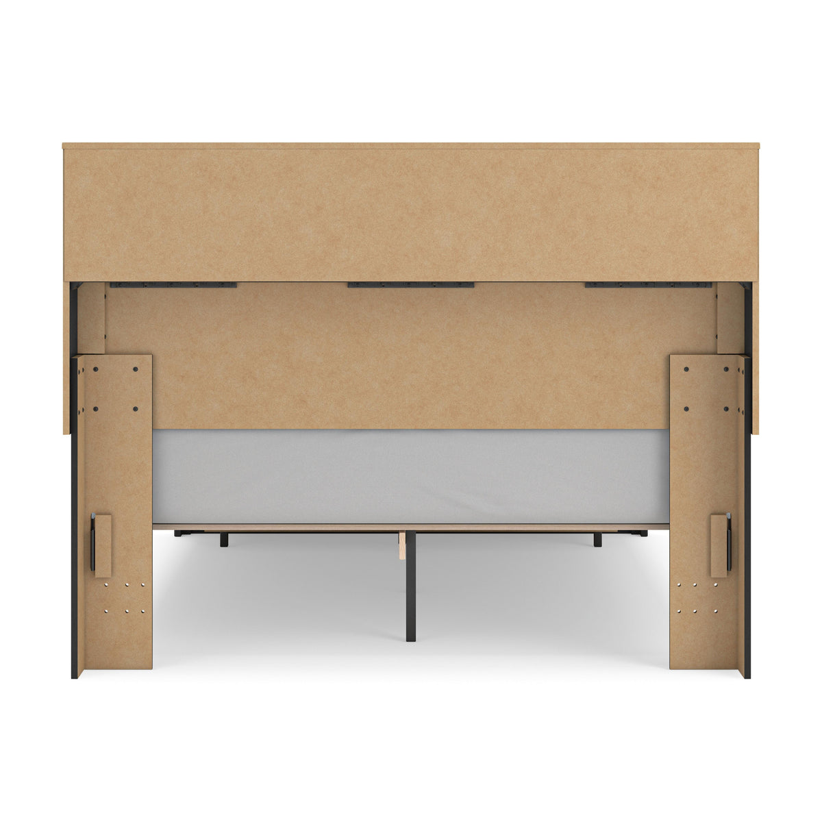 Stabotta Queen Bookcase Storage Bed