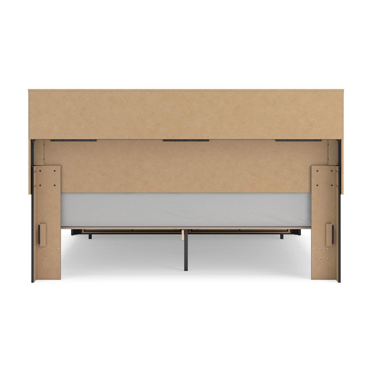 Stabotta King Bookcase Storage Bed