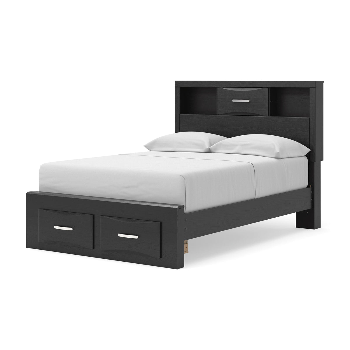 Stabotta Full Bookcase Storage Bed