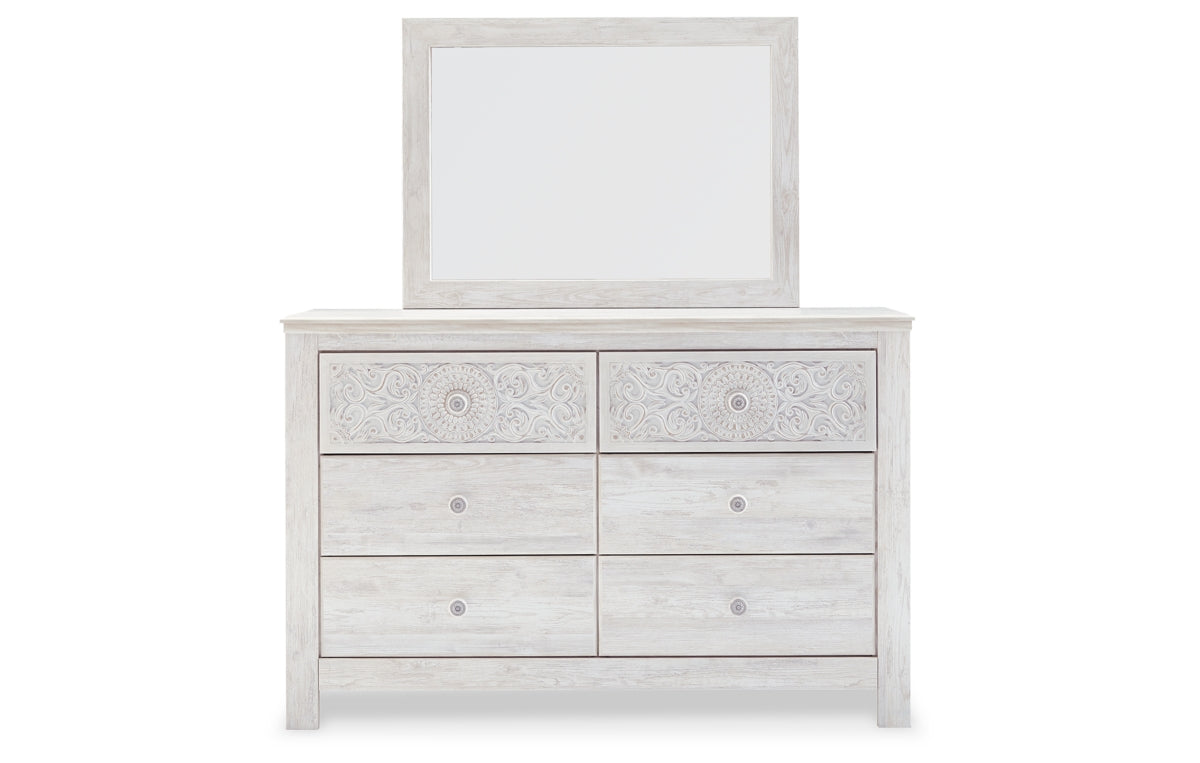 Paxberry Dresser and Mirror
