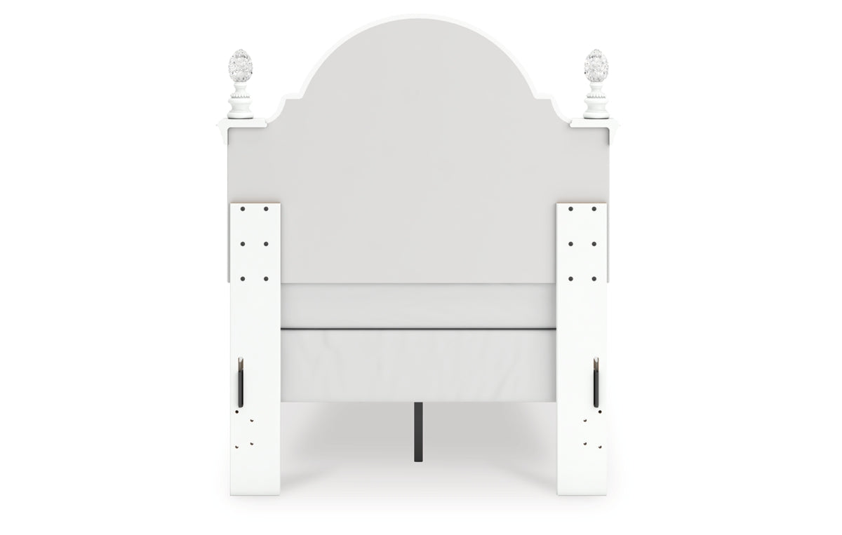 Kozlani Twin Upholstered Panel Bed