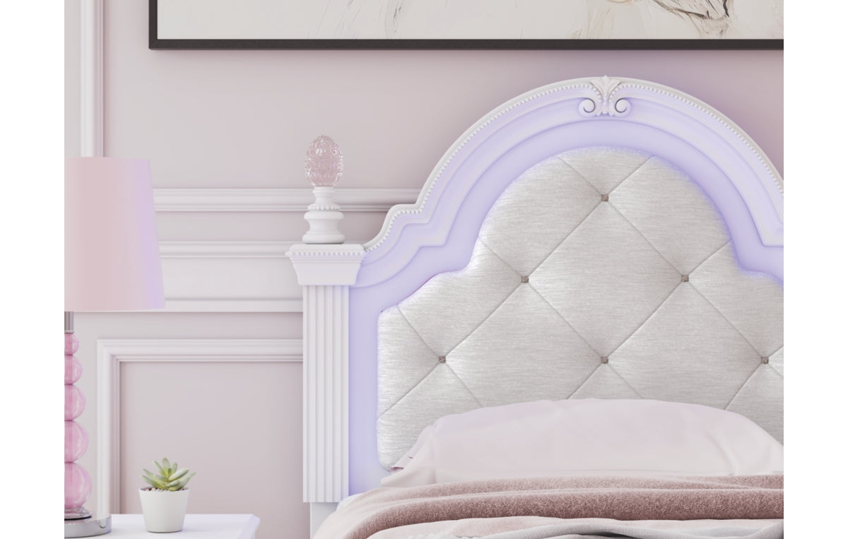 Kozlani Twin Upholstered Panel Headboard