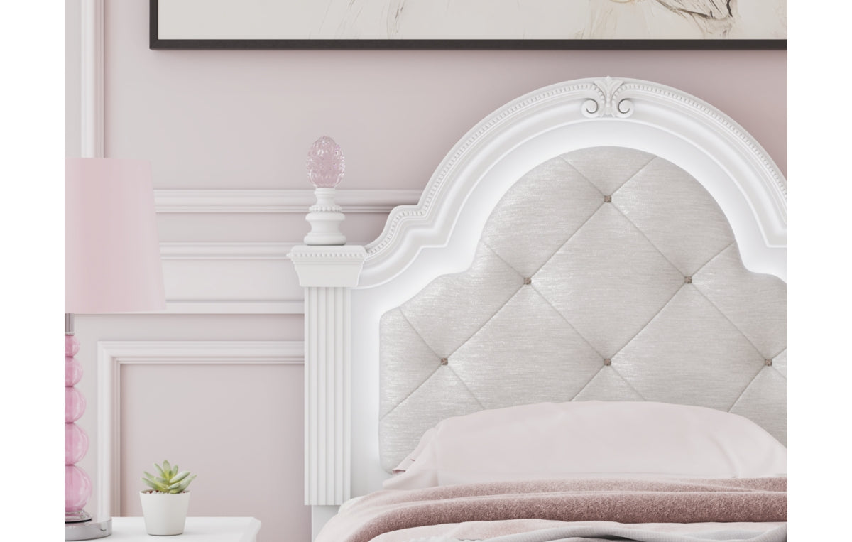 Kozlani Twin Upholstered Panel Headboard