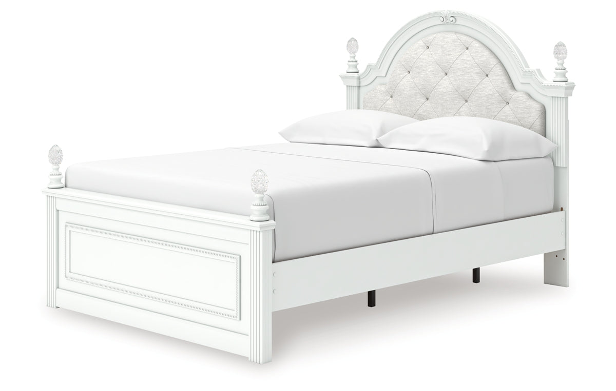 Kozlani Full Upholstered Panel Storage Bed