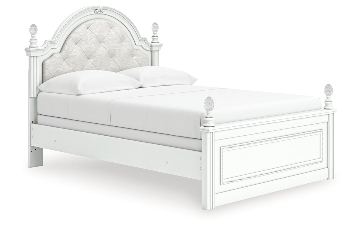 Kozlani Full Upholstered Panel Bed