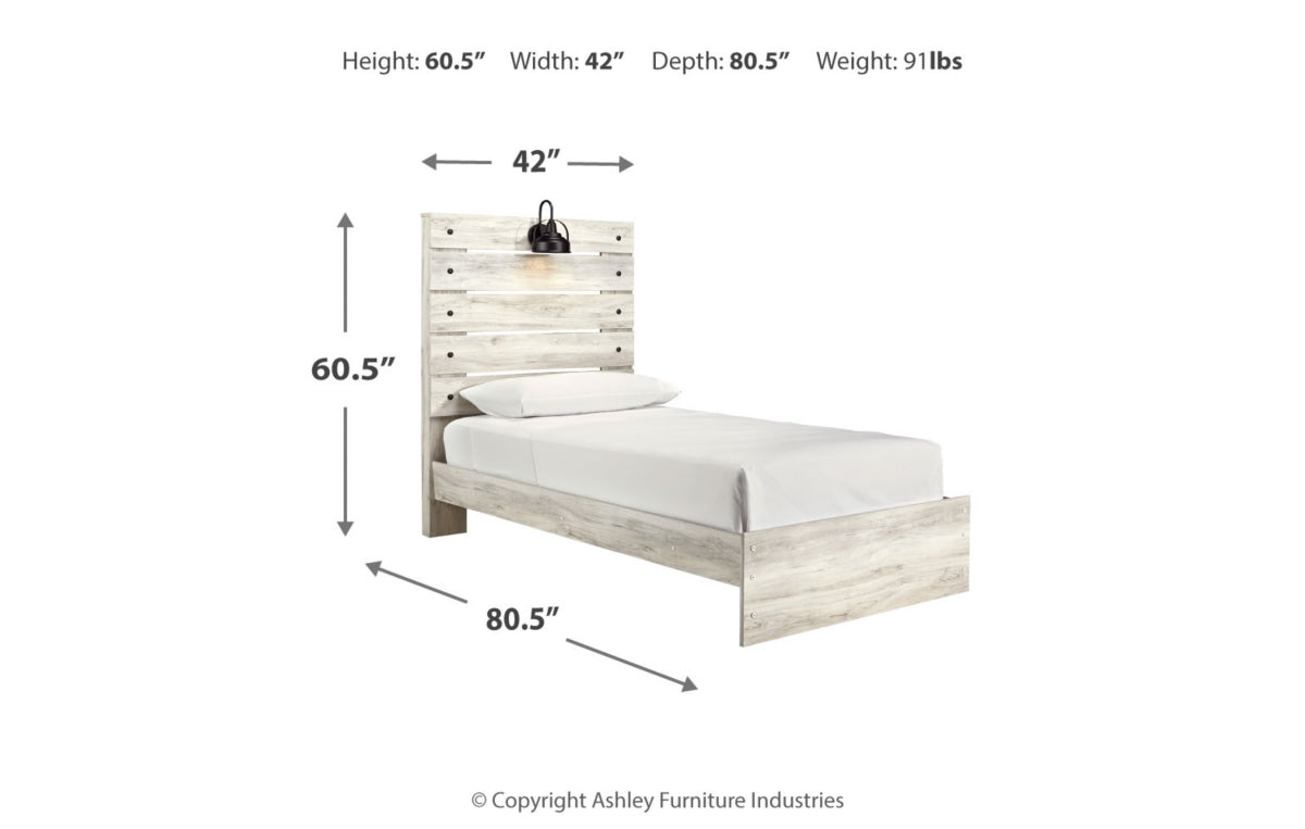 Cambeck Twin Panel Bed