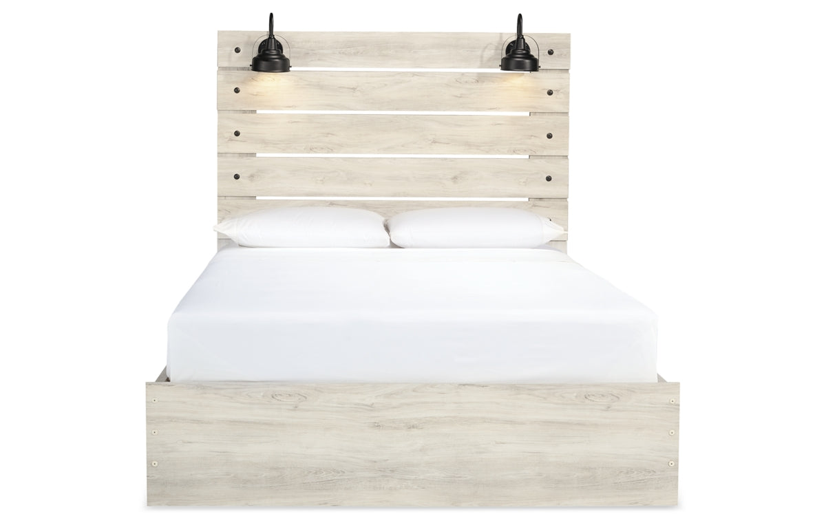 Cambeck Queen Panel Bed with 2 Storage Drawers
