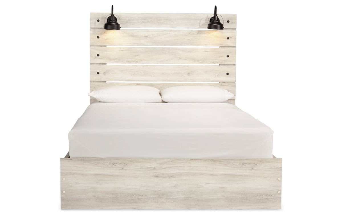 Cambeck Queen Panel Bed with 4 Storage Drawers