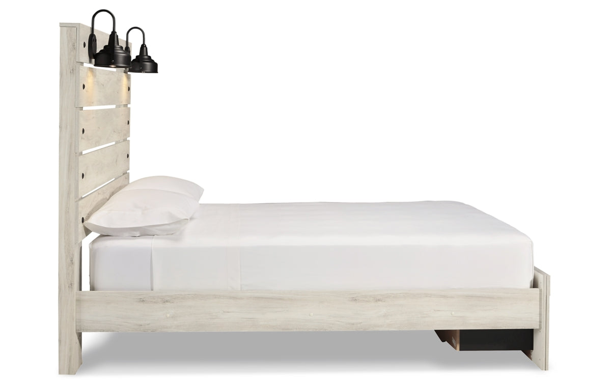 Cambeck Queen Panel Bed with 2 Storage Drawers