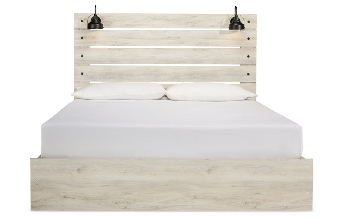Cambeck King Panel Bed with 2 Storage Drawers