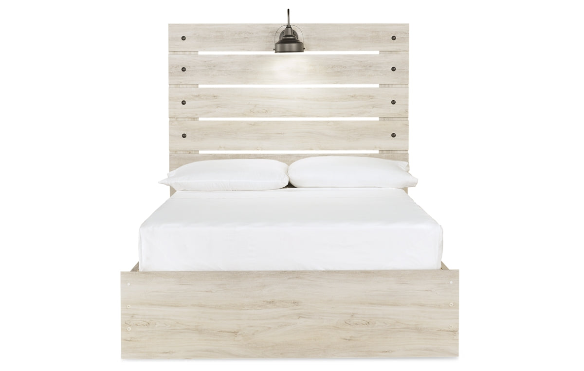 Cambeck Full Panel Bed with 2 Storage Drawers