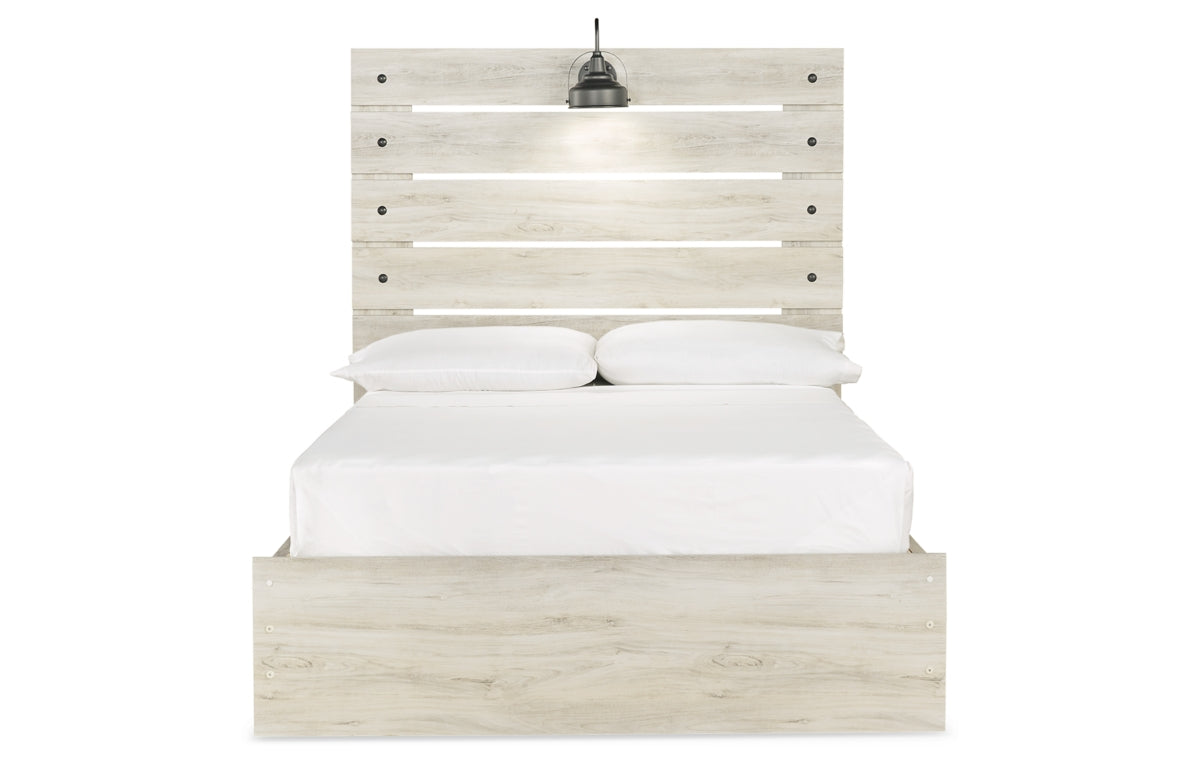 Cambeck Full Panel Bed with 4 Storage Drawers