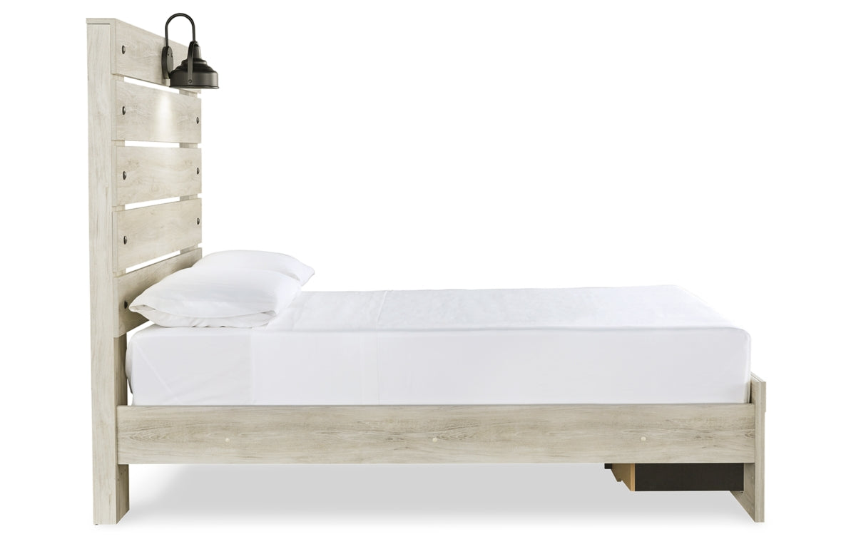 Cambeck Full Panel Bed with 2 Storage Drawers