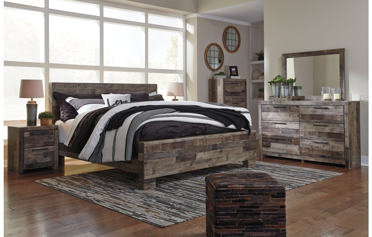 Derekson King Panel Bed