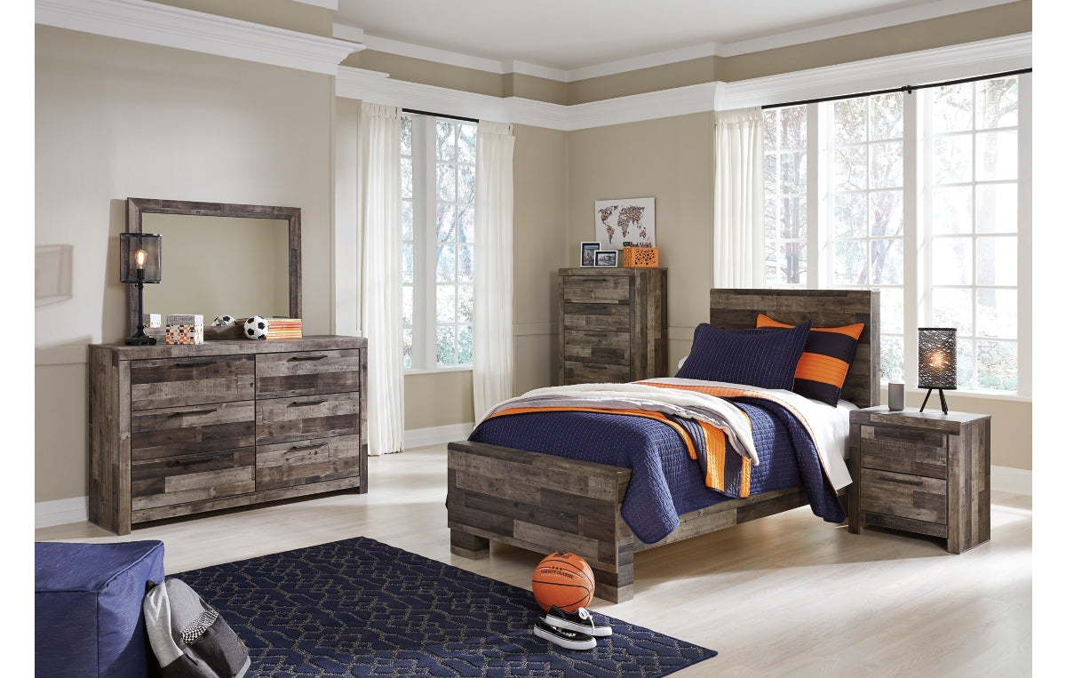 Derekson Twin Panel Bed