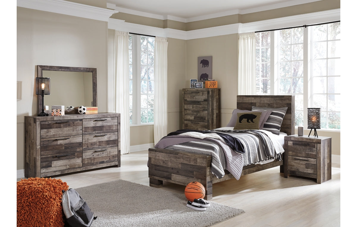 Derekson Twin Panel Bed