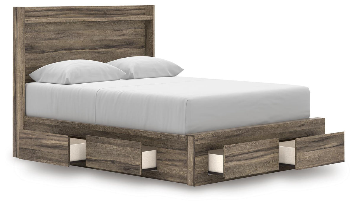 Elbrim Queen Panel Storage Bed