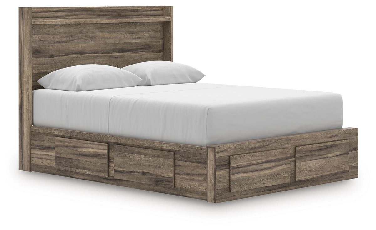 Elbrim Queen Panel Storage Bed