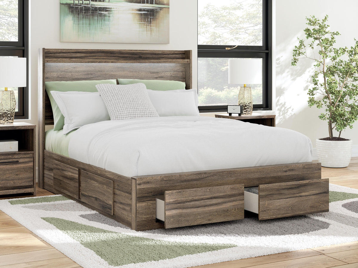 Elbrim Queen Panel Storage Bed