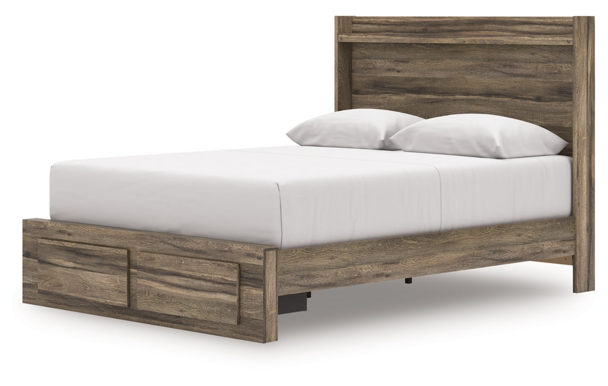 Elbrim Queen Panel Storage Bed