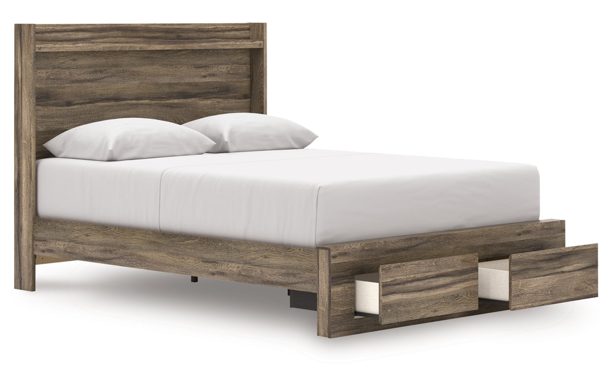 Elbrim Queen Panel Storage Bed