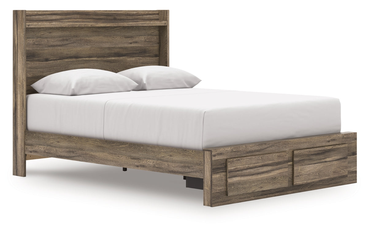 Elbrim Queen Panel Storage Bed