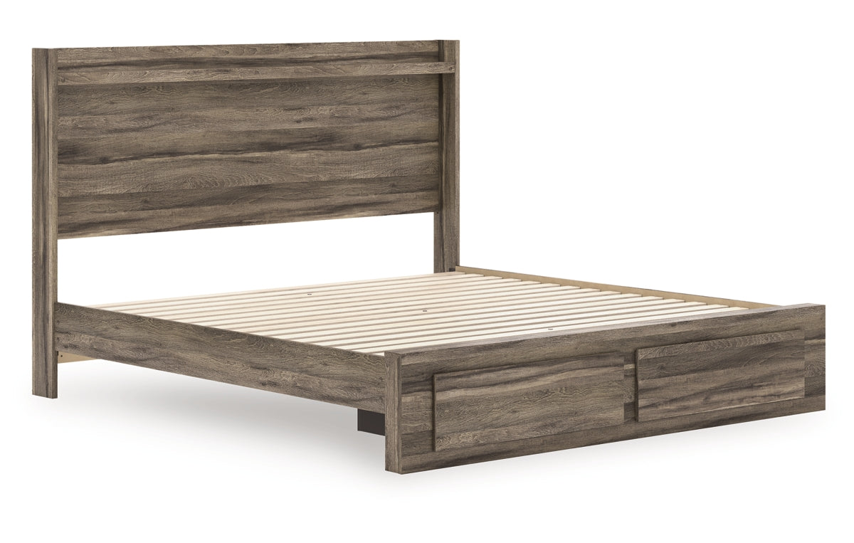 Elbrim King Panel Storage Bed