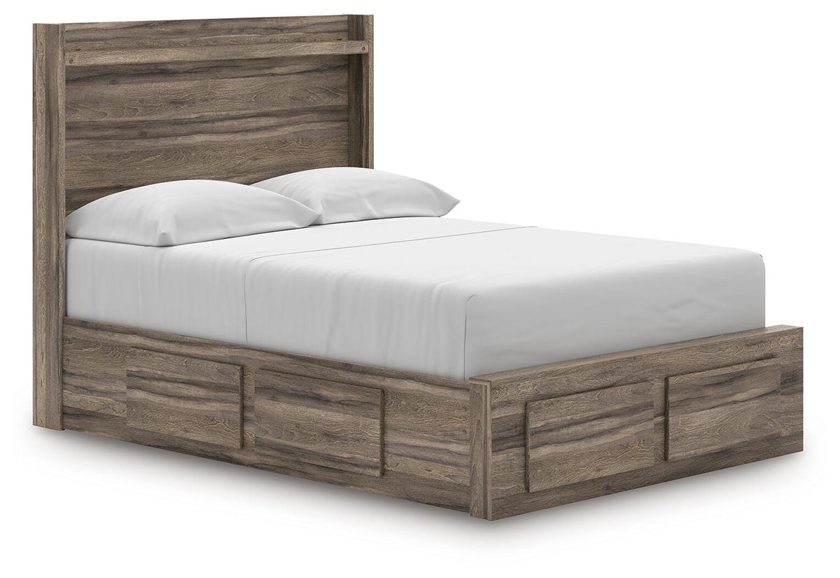 Elbrim Full Panel Storage Bed