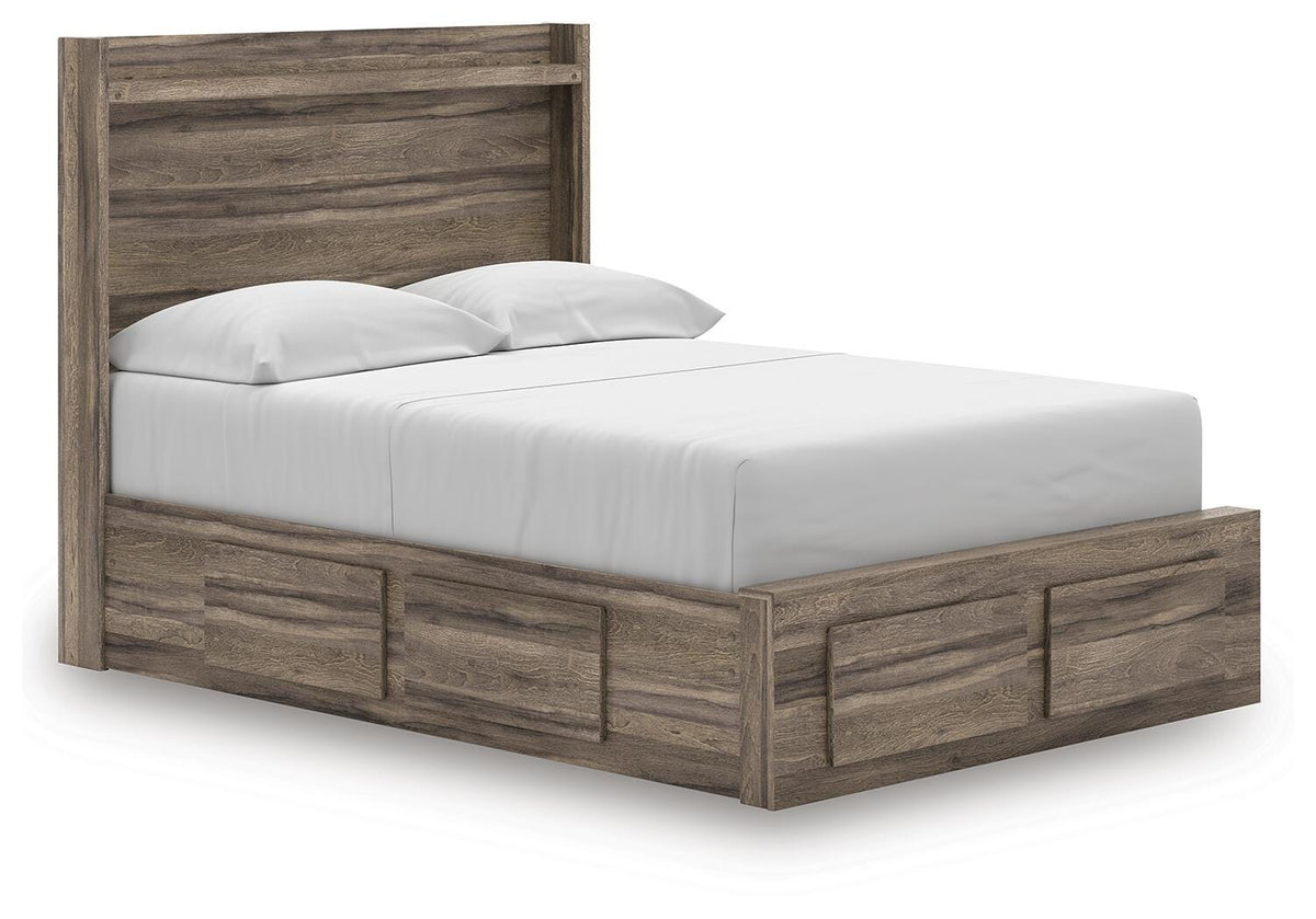 Elbrim Full Panel Storage Bed