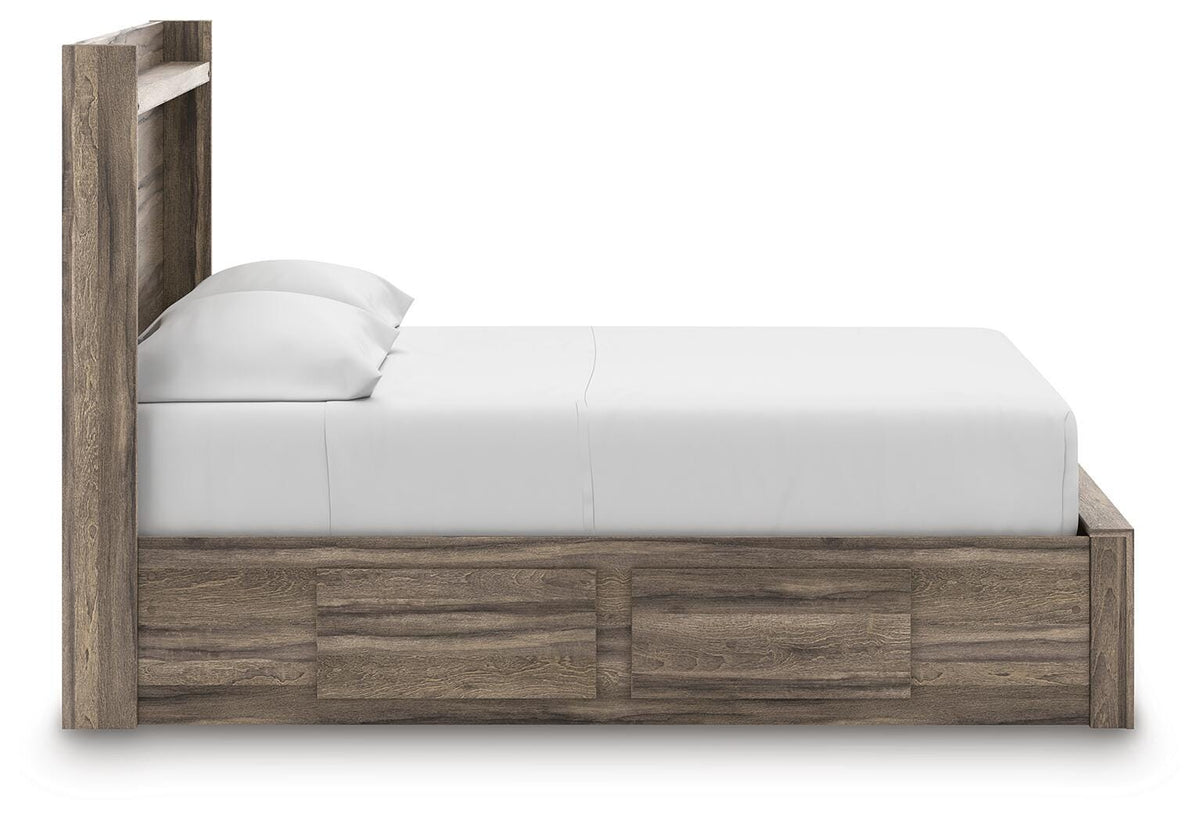 Elbrim Full Panel Storage Bed