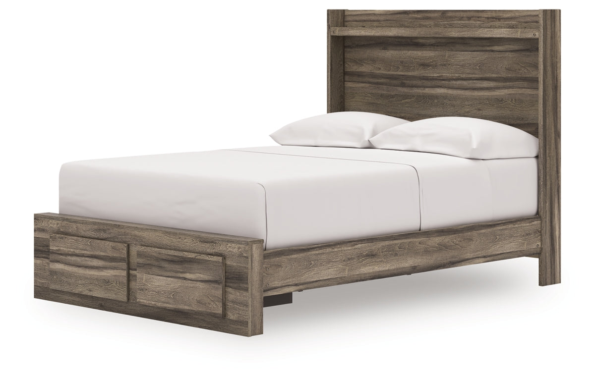Elbrim Full Panel Storage Bed