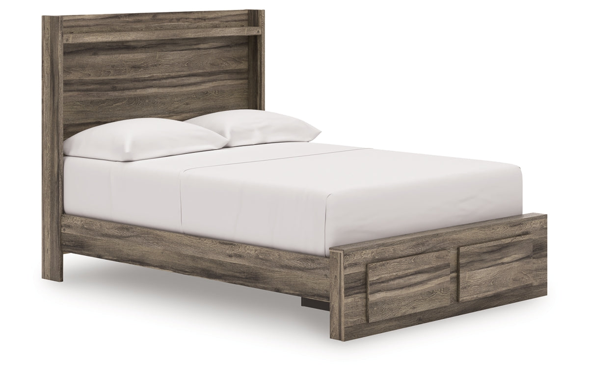 Elbrim Full Panel Storage Bed