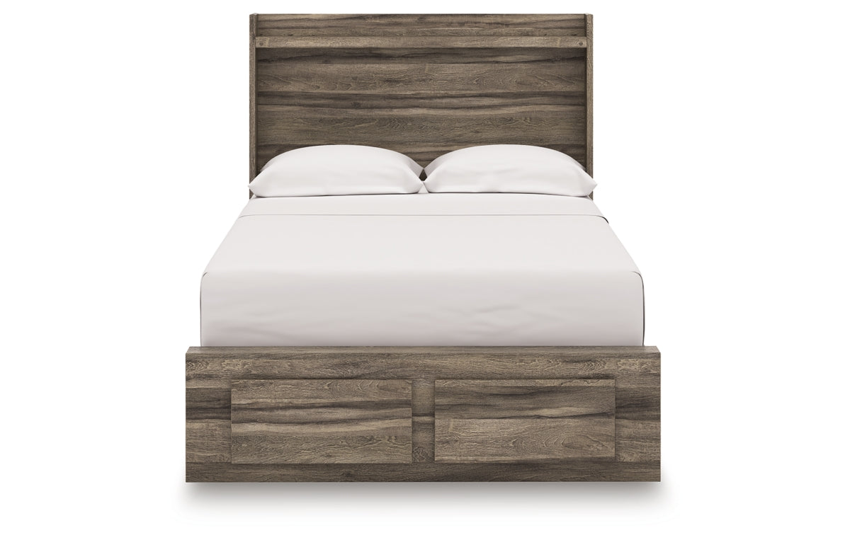 Elbrim Full Panel Storage Bed
