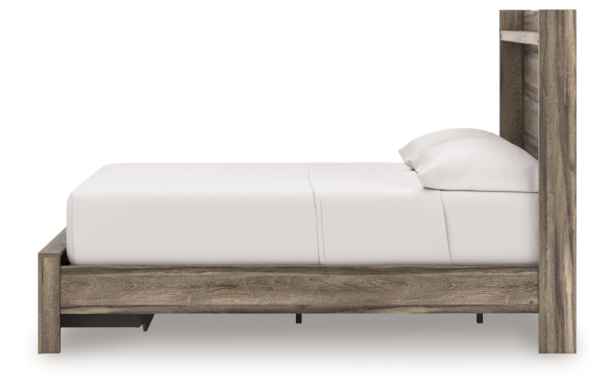 Elbrim Full Panel Storage Bed