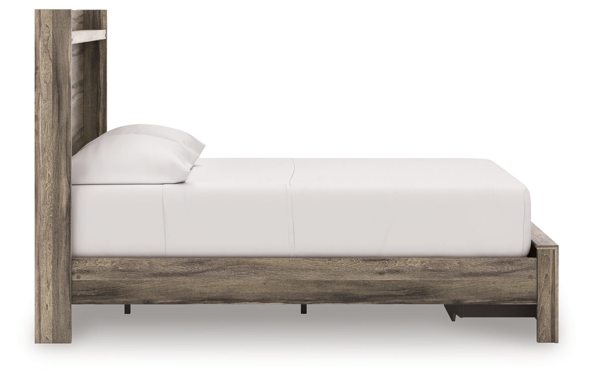 Elbrim Full Panel Storage Bed