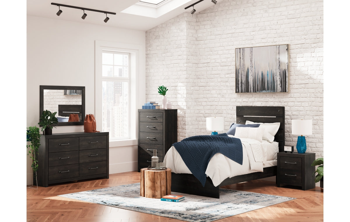 Hollivern Twin Panel Bed