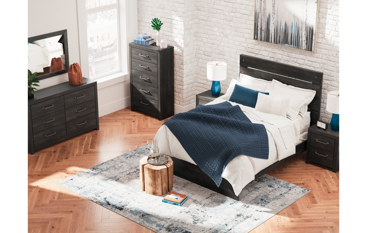 Hollivern Queen Panel Bed