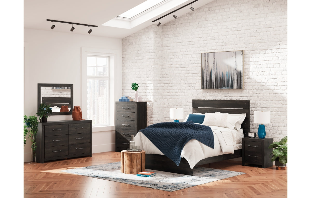 Hollivern Queen Panel Bed