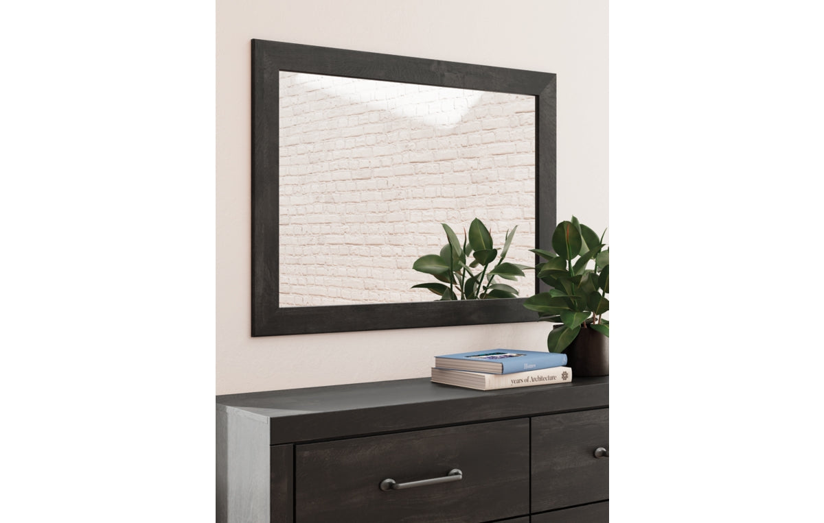 Hollivern Twin Panel Storage Bed with Mirrored Dresser, Chest and Nightstand