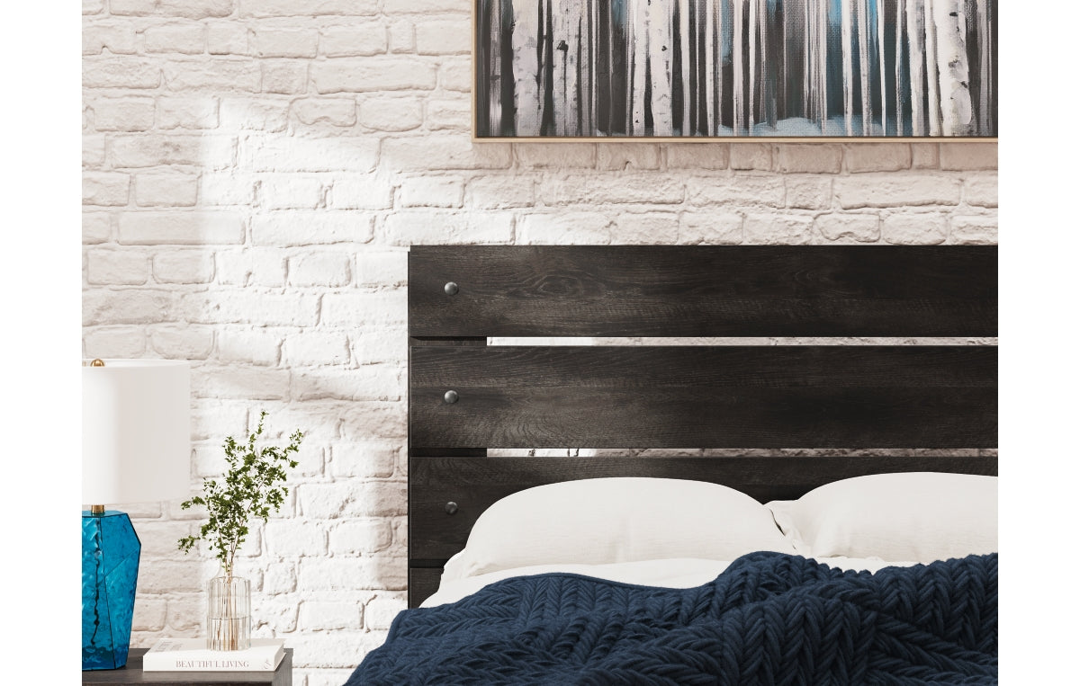 Hollivern Twin Panel Bed with Storage