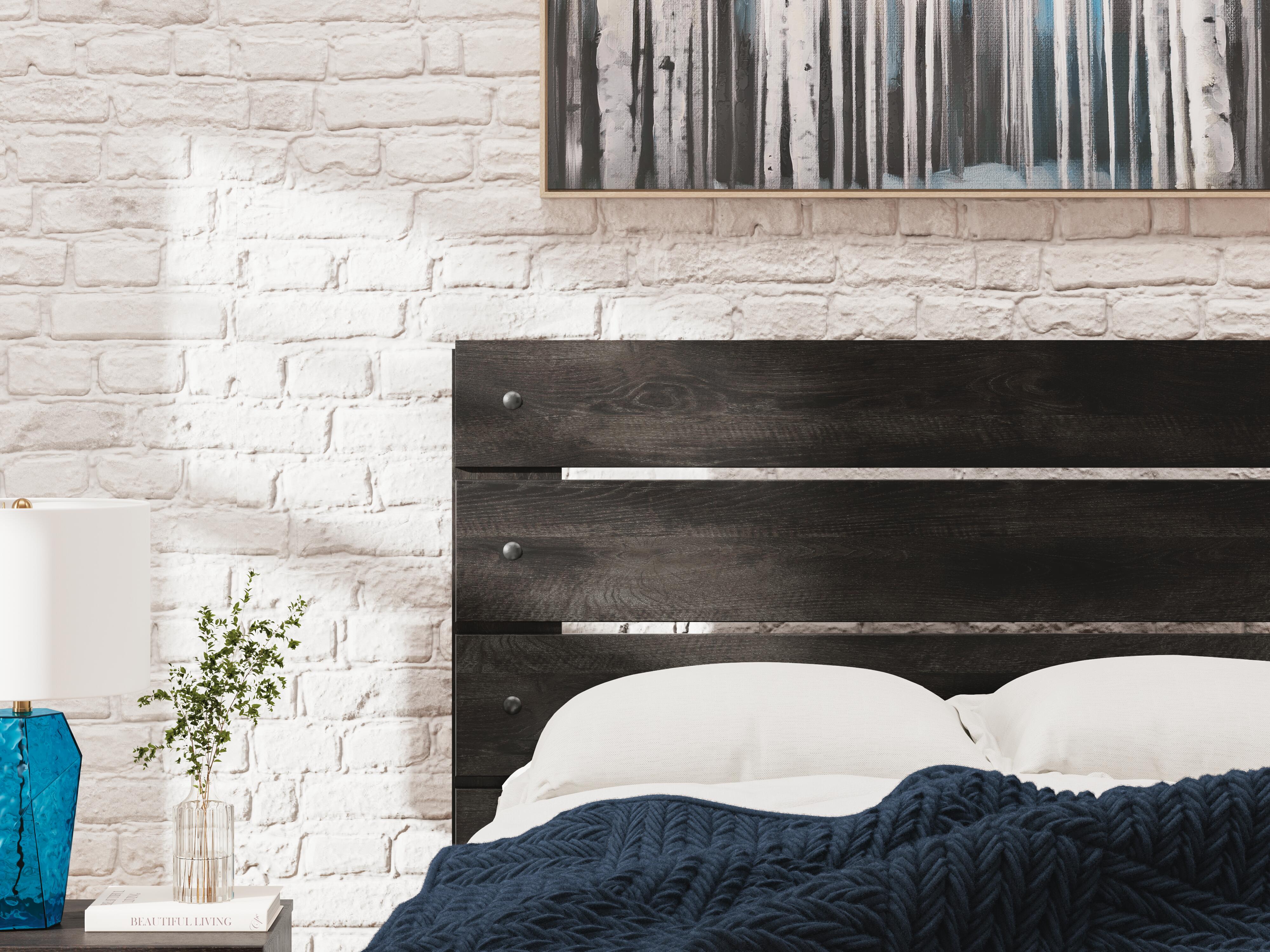 Hollivern Twin Panel Bed with Storage