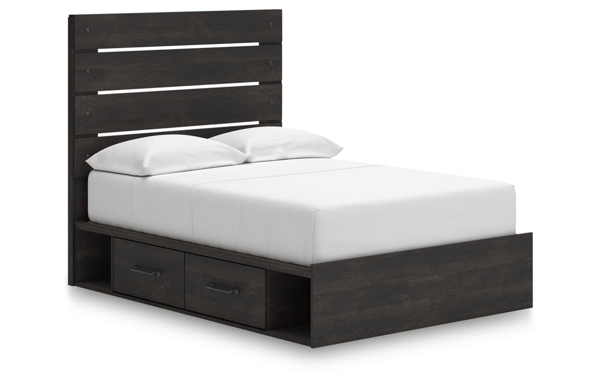 Hollivern Full Panel Storage Bed