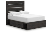 Hollivern Full Panel Storage Bed