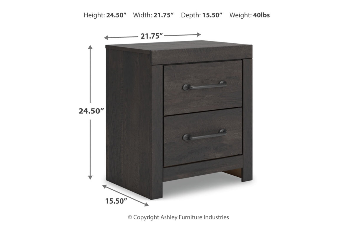 Hollivern Twin Panel Storage Bed with Mirrored Dresser, Chest and Nightstand