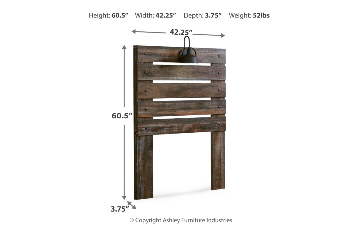 Drystan Twin Panel Headboard
