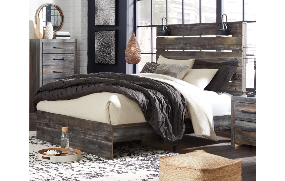 Drystan Queen Panel Bed