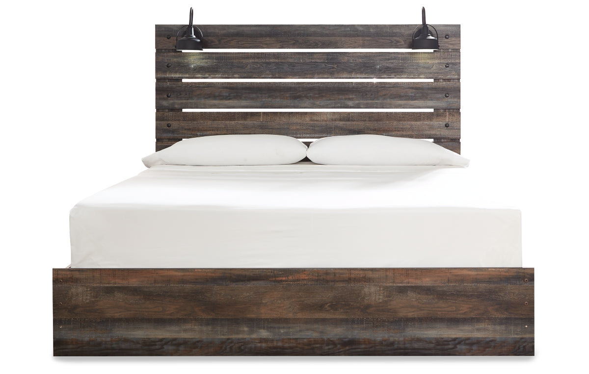 Drystan King Panel Bed