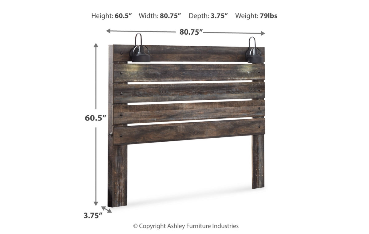 Drystan King Panel Headboard