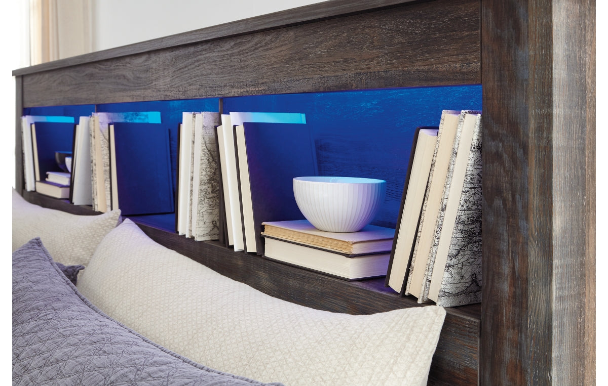 Drystan Queen Bookcase Headboard