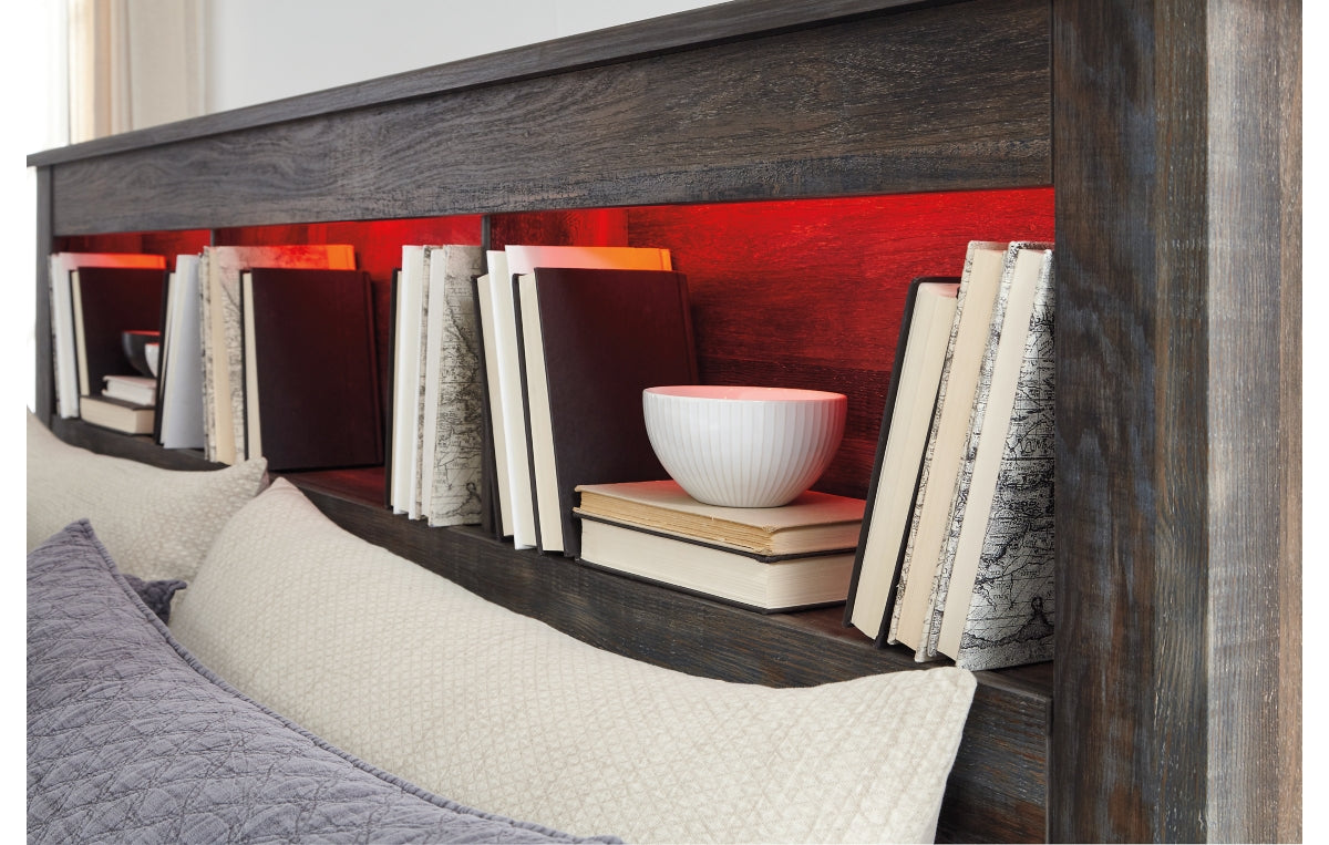 Drystan Queen Bookcase Headboard